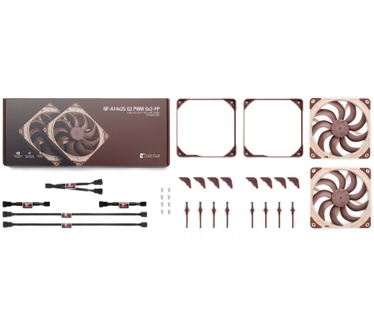 Noctua  NF-A14x25 G2 PWM Sx2-PP, 140mm