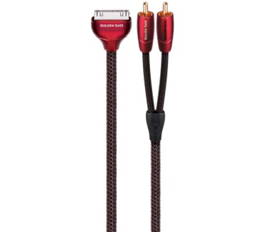 AudioQuest 3m Golden Gate 2xRCA - Apple 30-pin