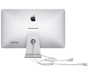Apple Thunderbolt Display Aluminium, Wit, Zwart