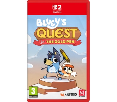 Bluey's Quest for the Gold Pen