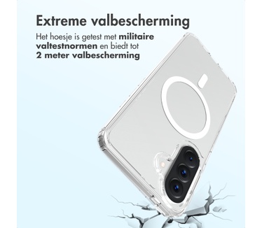 Accezz Xtreme Impact Backcover met MagSafe Samsung Galaxy A57 (5G) - Transparant