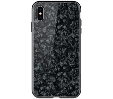 Nillkin Seashell Hard Case - Apple iPhone XS Max (6.5") - Zwart  Zwart