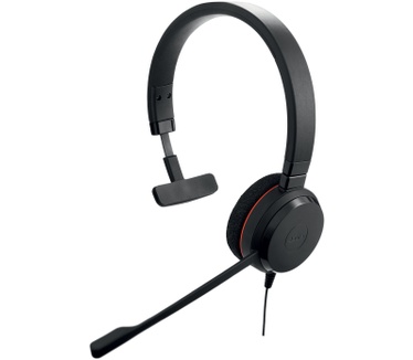 Jabra Evolve 20 MS Mono USB-C (Zwart)