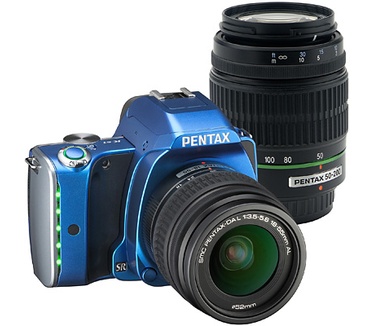 Pentax K-S1 Fabric Collection + DA 18-55mm f/3,5-5,6 AL + DA 50-200mm f/4-5.6 ED Zwart
