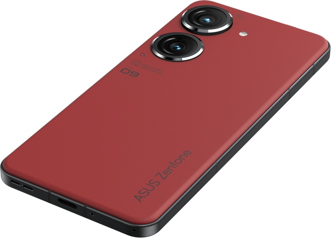 ASUS Zenfone 9, 8GB intern, 128GB opslag Rood