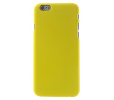 Kees Dun Hardcover Hoesje Apple iPhone 6 - Geel