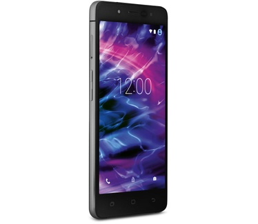 Medion LIFE ® S5004 4G Smartphone Black Aluminium, Zwart