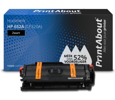 PrintAbout Huismerk HP 652A (CF320A) Toner Zwart