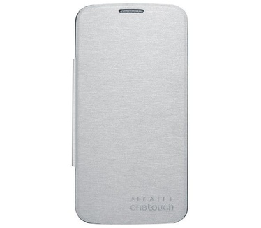 Alcatel One Touch Pop C7 Flip Cover Zilver