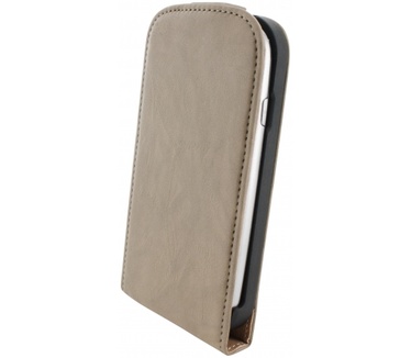 Mobiparts Mobiparts Vintage Flip Case Samsung Galaxy S3 Mini Creme
