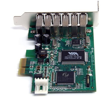 Startech.com 7-poort PCI Express Low-Profile High-Speed USB 2.0 Adapterkaart