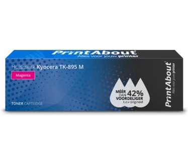 PrintAbout Huismerk Kyocera TK-895 M Toner Magenta