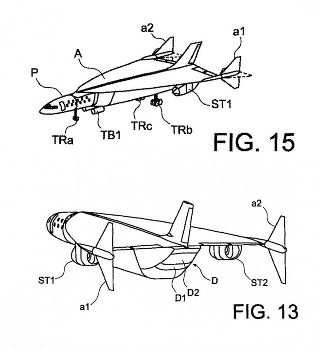 Airbus Hypersonic Aircraft patent