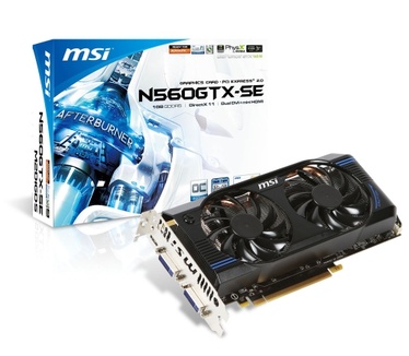 MSI GeForce GTX 560 SE OC