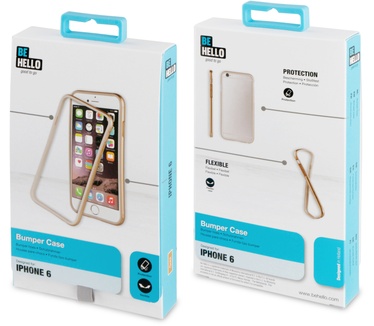 BeHello iPhone 6 / 6S Bumper Case Gold