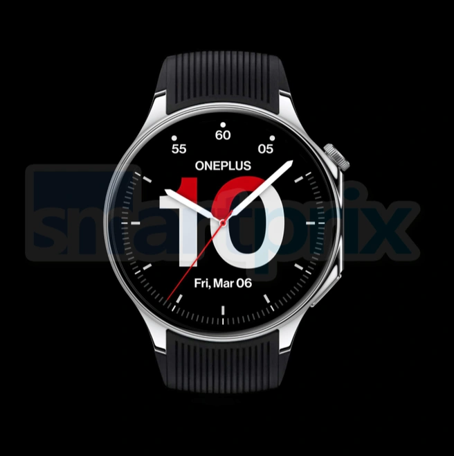 Render OnePlus Watch 3. Bron: SmartPrix