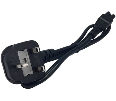 Startech.com 1 m laptop-voedingskabel 3 sleuven voor VK BS-1363 naar C5 klaverbladvoedingskabel