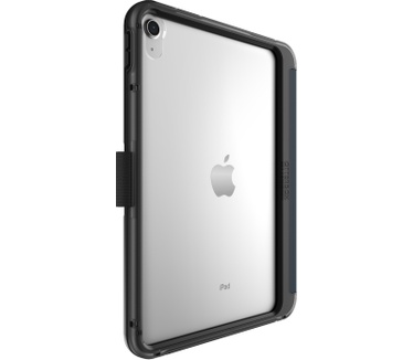 Otterbox OtterBox Symmetry Folio-hoes voor iPad 10th gen, schokbestendig, valbestendig, dunne beschermende folio-hoes, getest volgens militaire standaard, Blauw