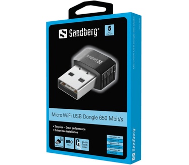 Sandberg Micro Wifi Dongle 650 Mbit/s