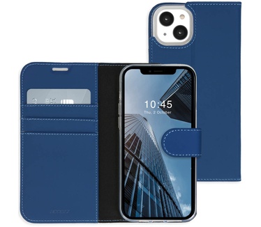 Accezz Wallet Softcase Bookcase iPhone 14 Plus - Donkerblauw