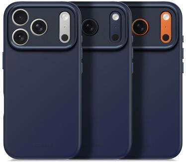 Decoded Silicone Backcover Apple iPhone 17 Pro True Navy