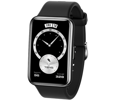 Huawei Watch Fit Elegant Zilver (Zwart)