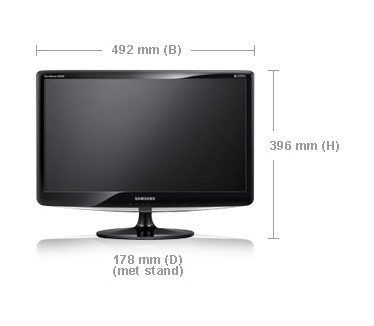 Samsung Syncmaster B2030 Zwart