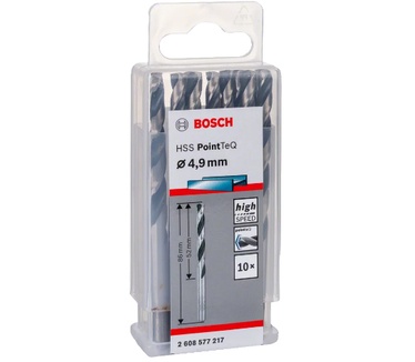 Bosch HSS Spiraalboor PointTeQ