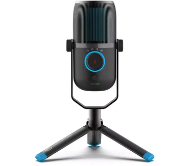 JLab Audio Talk - USB Microfoon - Professionele Streaming, Gaming, Podcasts & vlogs - 96 kHz - 4 directionele opnamepatronen - 2 condensatoren