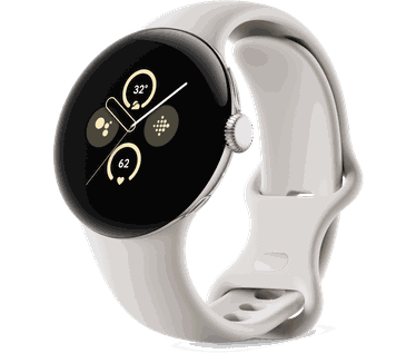 Google Pixel Watch 2 Zilver (Beige)