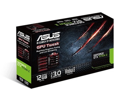 Asus GeForce GTX Titan-Z 12GB
