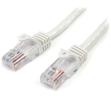 Startech.com Cat5e Ethernet netwerkkabel met snagless RJ45 connectors UTP kabel 0,5m wit Wit