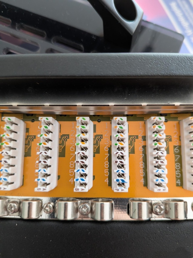 Patchpaneel homelab tijs