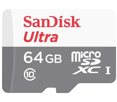 Sandisk MicroSDXC Ultra Android Class 10 64GB
