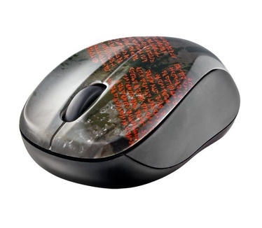 Trust Vivy Wireless Mini Mouse sanskrit text