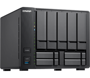 QNAP 9-Bay NAS AMD GX-420MC QuadCore 2GHz 8GB