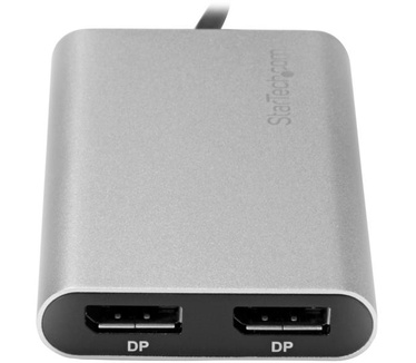 Startech.com Thunderbolt 3 naar 2x DisplayPort Adapter 4k 60 Hz