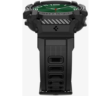 Spigen Rugged Armor Pro Case Samsung Galaxy Watch Ultra Zwart