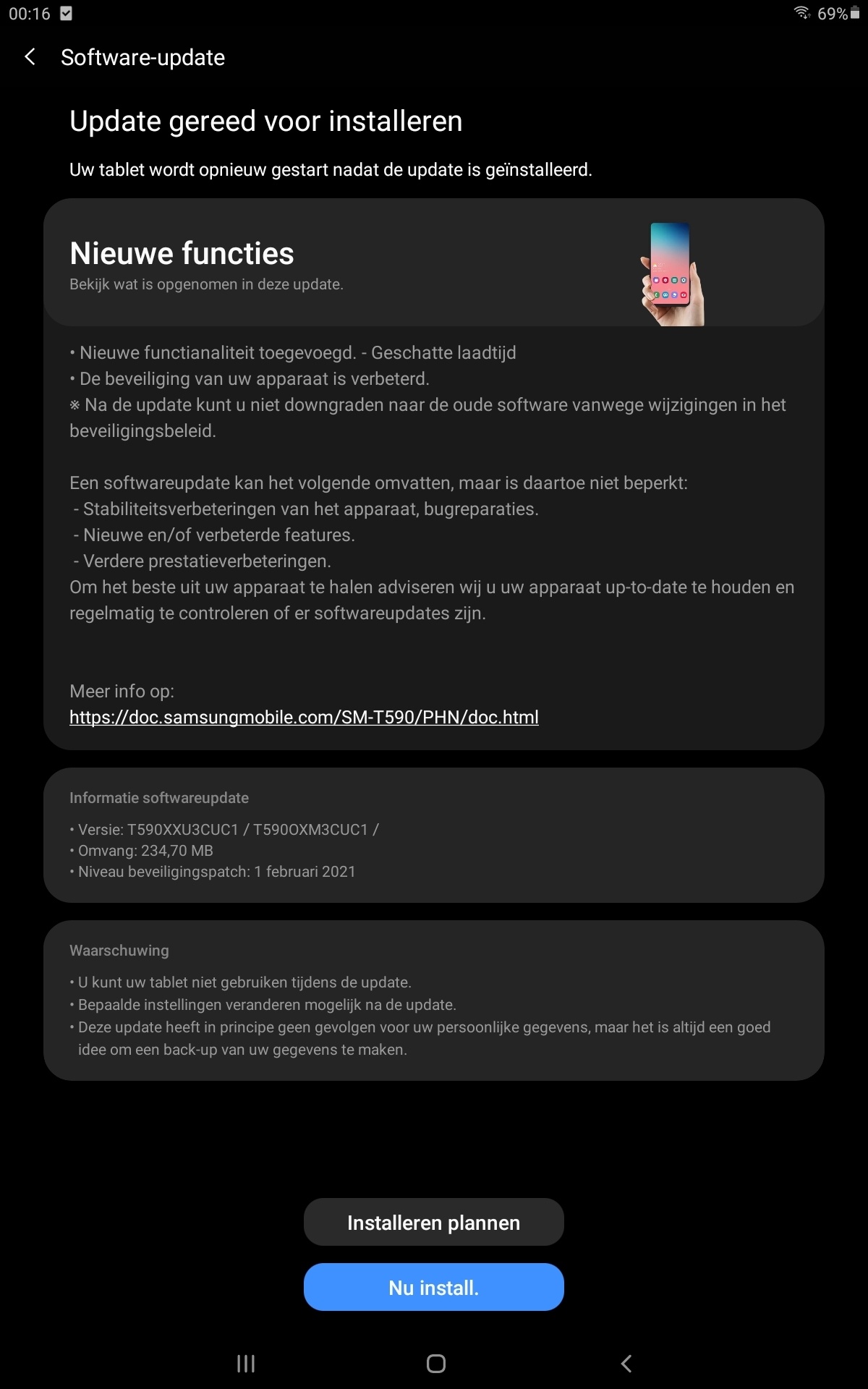 samsung galaxy tab a 10 5 2018