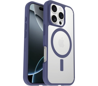 Otterbox React Series voor MagSafe voor iPhone 16 Pro, Space Cadet (iPhone 16 Pro) Transparant