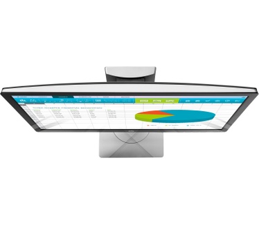 HP EliteDisplay E222 Zilver, Zwart