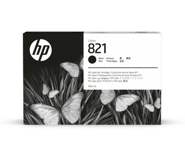 HP 821 zwarte Latex inktcartridge, 400 ml