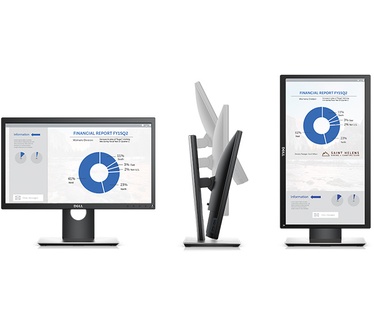 Dell P2017H Zwart