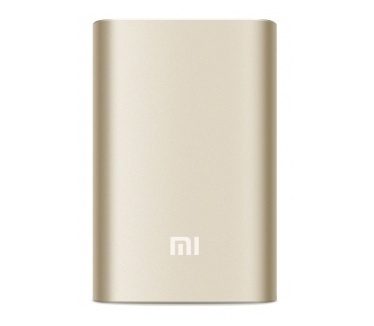 Xiaomi 10000mAh USB Power Bank - mobiele oplader - Gold