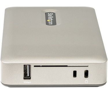 Startech.com USB-C Dock, USB-C naar DisplayPort 4K 30Hz of VGA, 65W Power Delivery Pass-Through Charging, 4 Port USB 3.1 Gen 1 Hub, Universeel USB Type C Laptop Docking Station met Ethernet