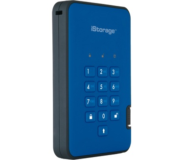 iStorage diskAshur 2 2TB Blauw
