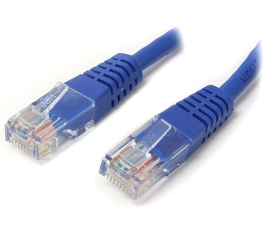 Startech.com 25 ft Cat5e Blue Molded RJ45 UTP Cat 5e Patch Cable - 25ft Patch Cord