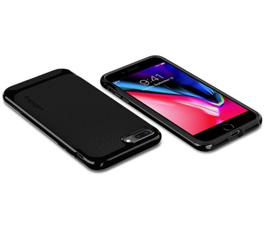 Spigen Apple iPhone 8 Plus Hoesje Neo Hybrid Herringbone  Zwart
