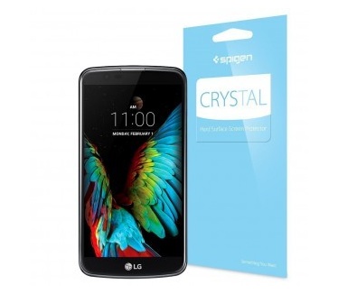 Spigen Crystal LG K10 Screenprotector - A17FL20120 - 3-pack