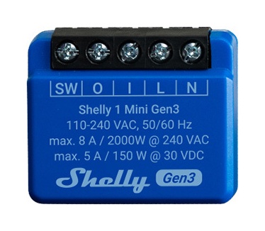 Shelly Plus 1 Mini